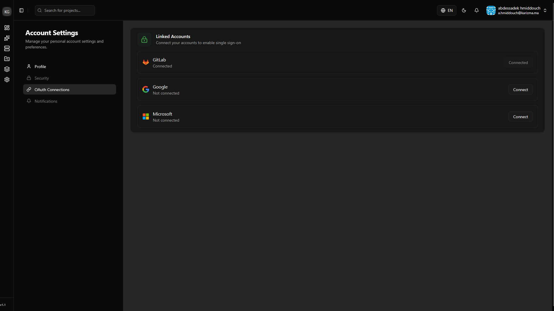 OAuth Connections