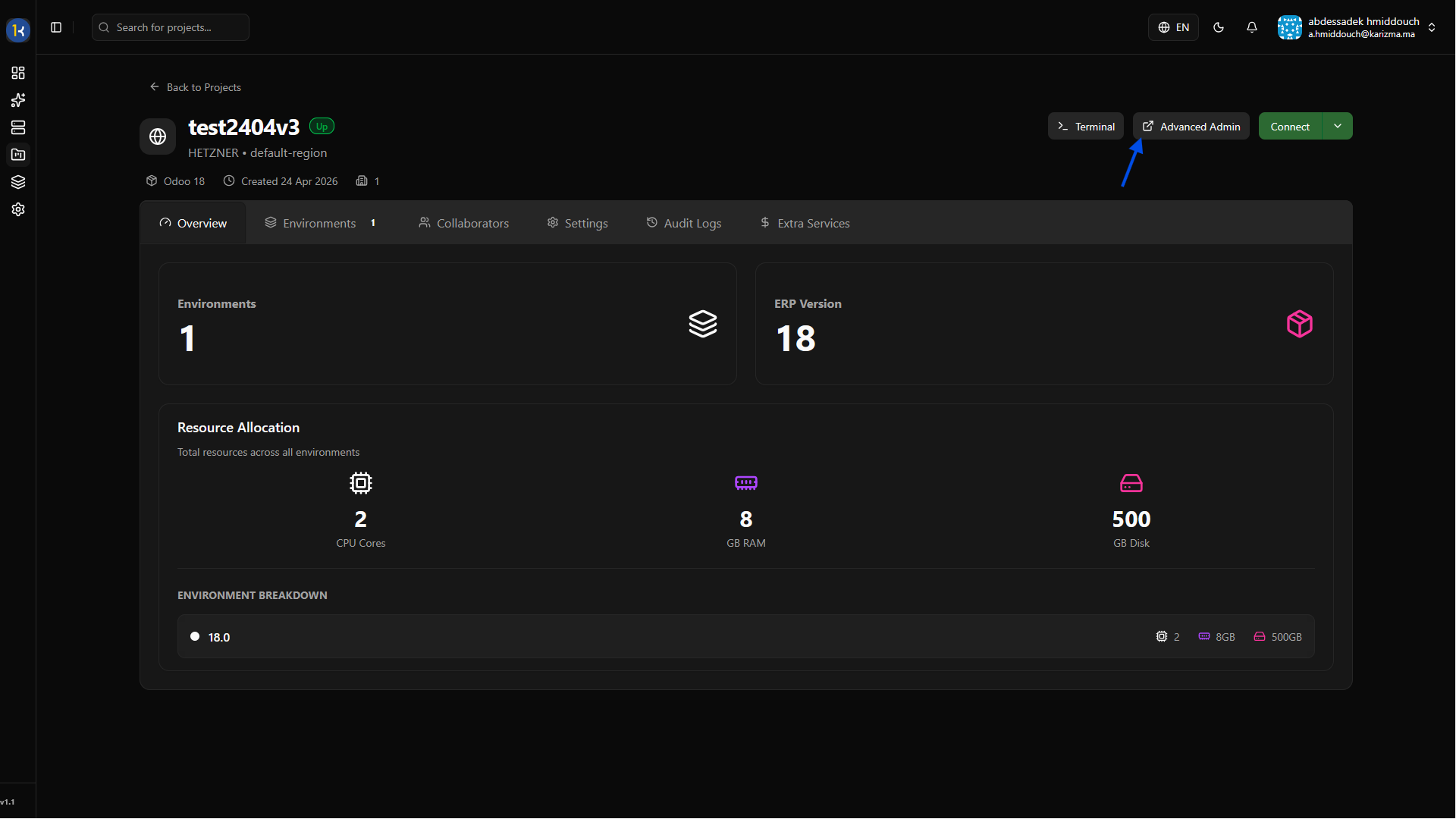 Advanced Dashboard Overview