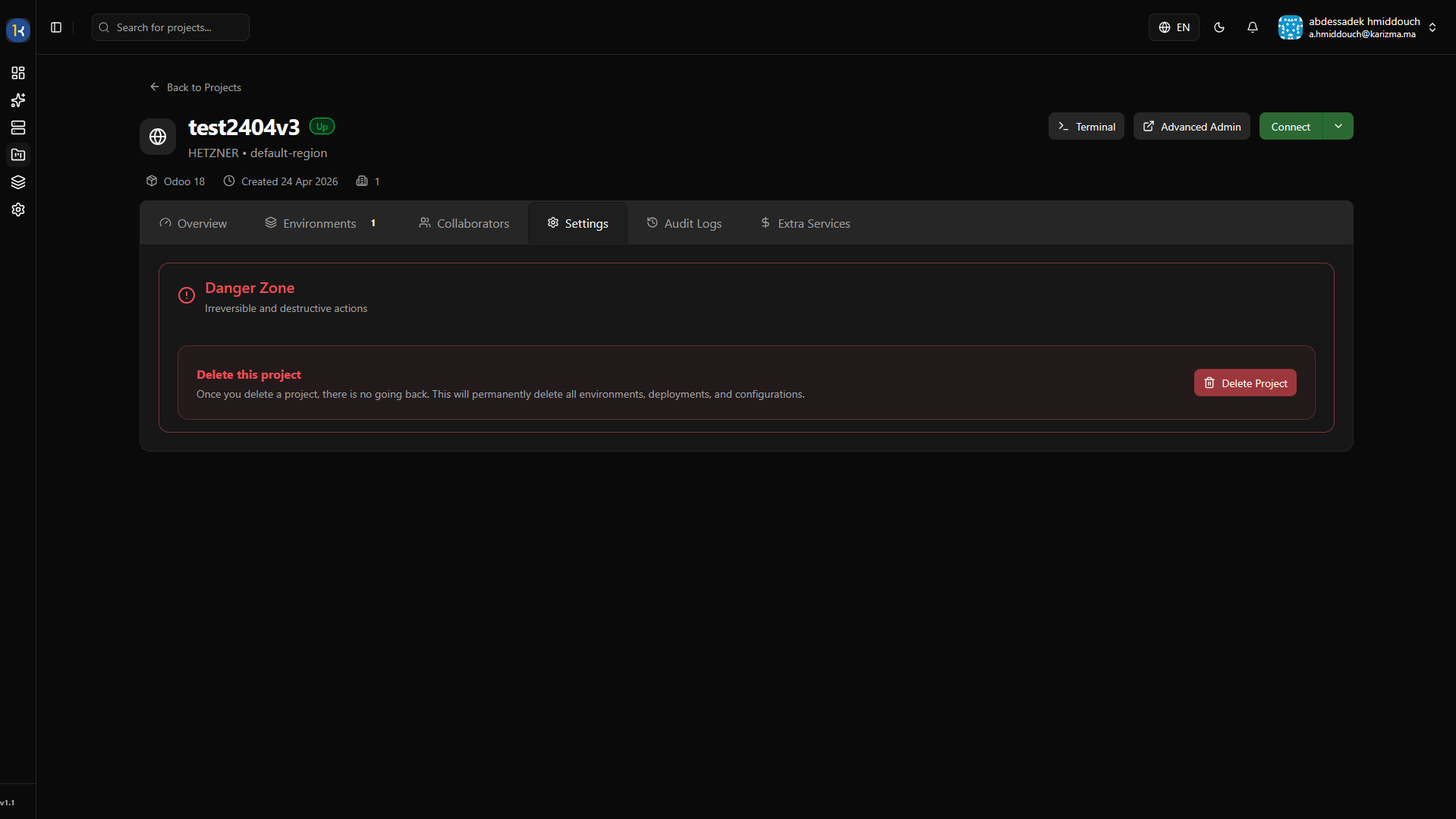Project Settings